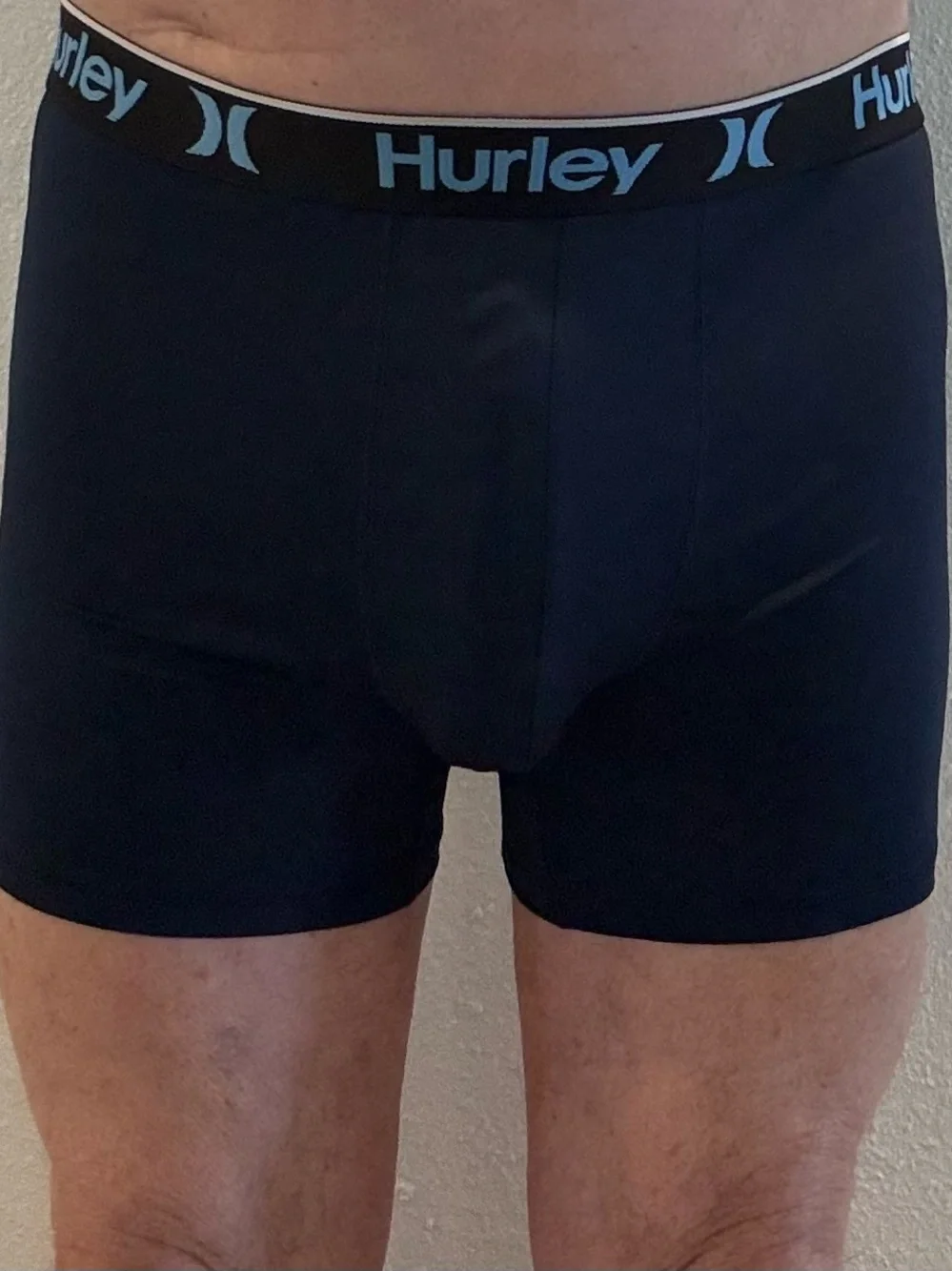 Hurley Navy Boxer Briefs with Black Logo Waistband